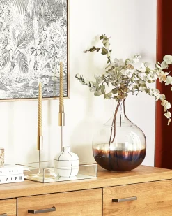 Blomstervase RAZALA Glas 40 cm Multifarvet