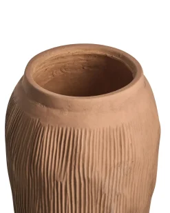 Blomstervase TRIKALA 50 cm Lysebrun