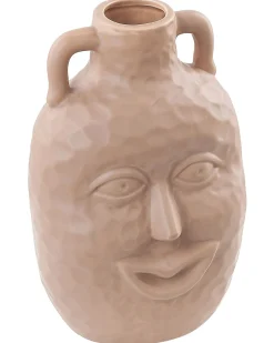 Blomstervase VERIA Keramik 26 cm Sand Beige