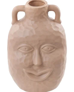 Blomstervase VERIA Keramik 26 cm Sand Beige