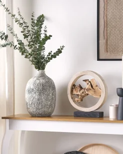 Blomstervase VIGO Keramik 36 cm Grå