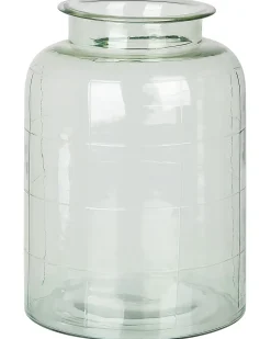 Blomstervase VINDALOO Glas 35 cm Lysegrøn