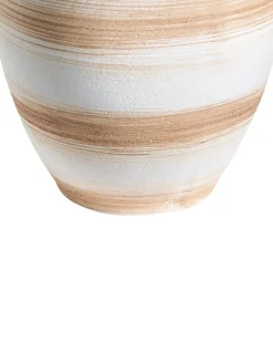 Blomstervase ZERVATA 42 cm Cremehvid