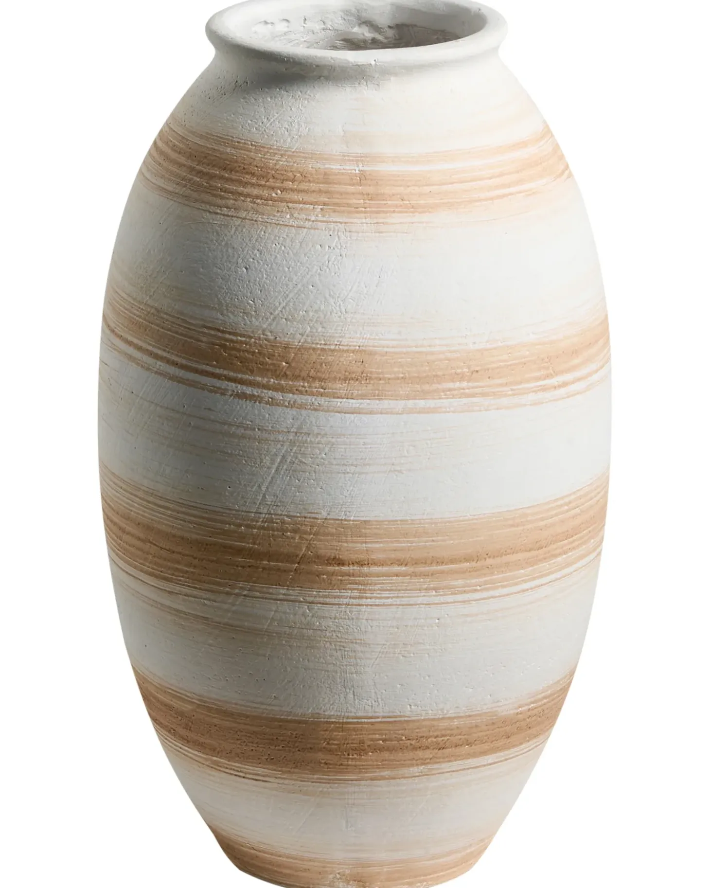 Blomstervase ZERVATA 42 cm Cremehvid