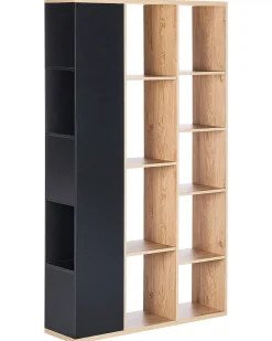 Bogreol BANGOR 175 cm Brun/sort