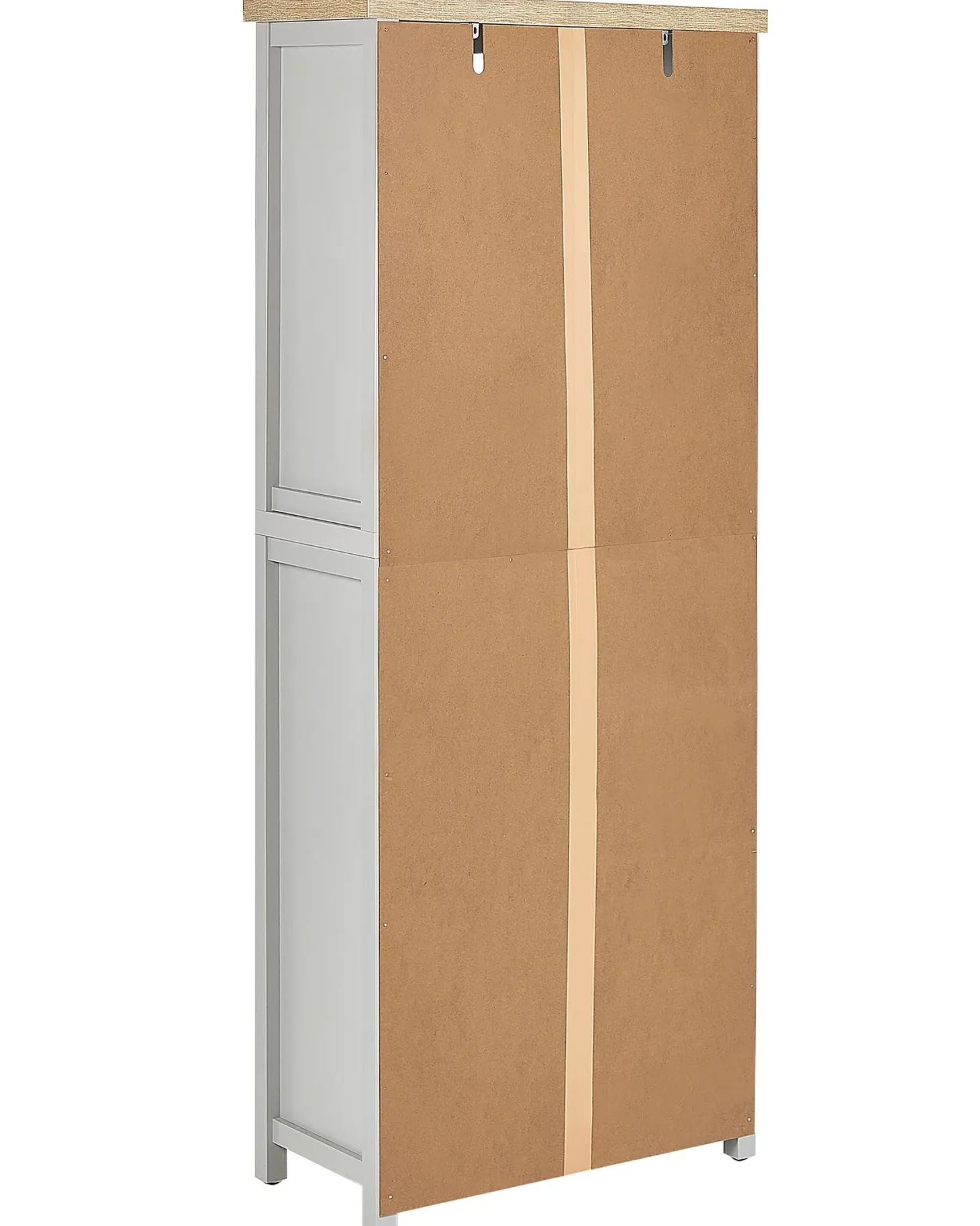 Bogreol med 4 hylder CLIO 180 cm Lysegrå