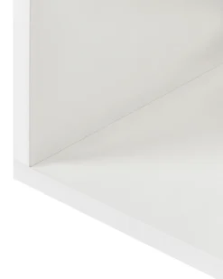 Bogreol med 8 hylder FONTAS 180 cm Hvid