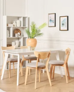 Bogreol med 5 hylder ORILLA 174 cm Hvid
