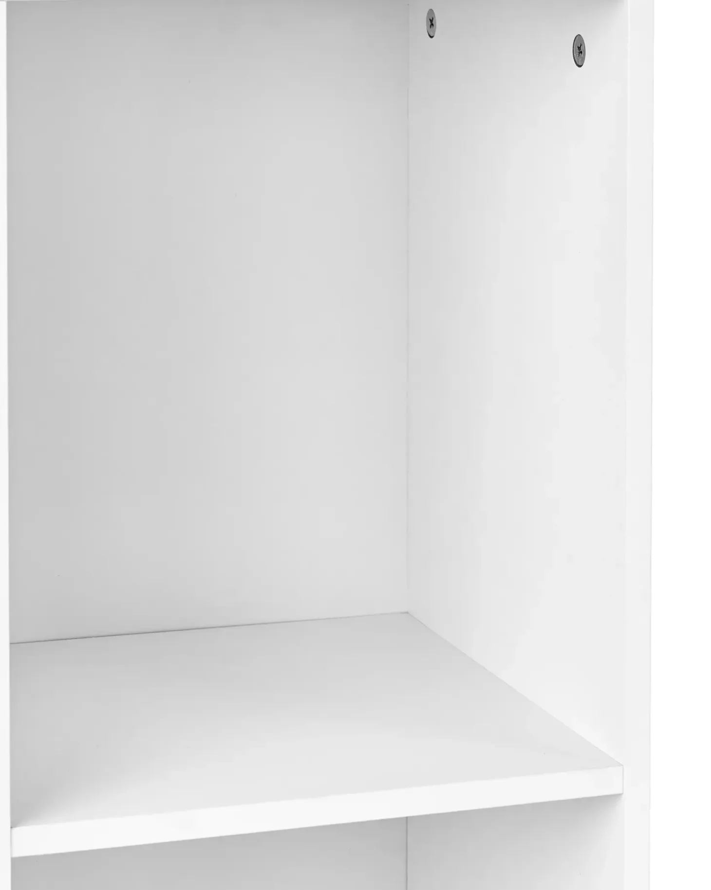 Bogreol med 4 hylder WINNIPEG 143 cm Hvid