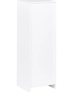 Bogreol med 3 hylder ZEHNA 117 cm Hvid