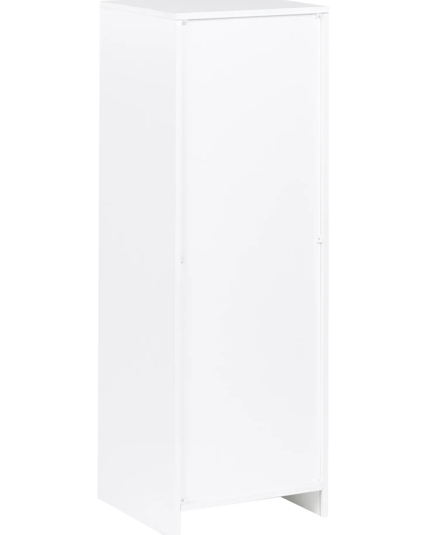Bogreol med 3 hylder ZEHNA 117 cm Hvid