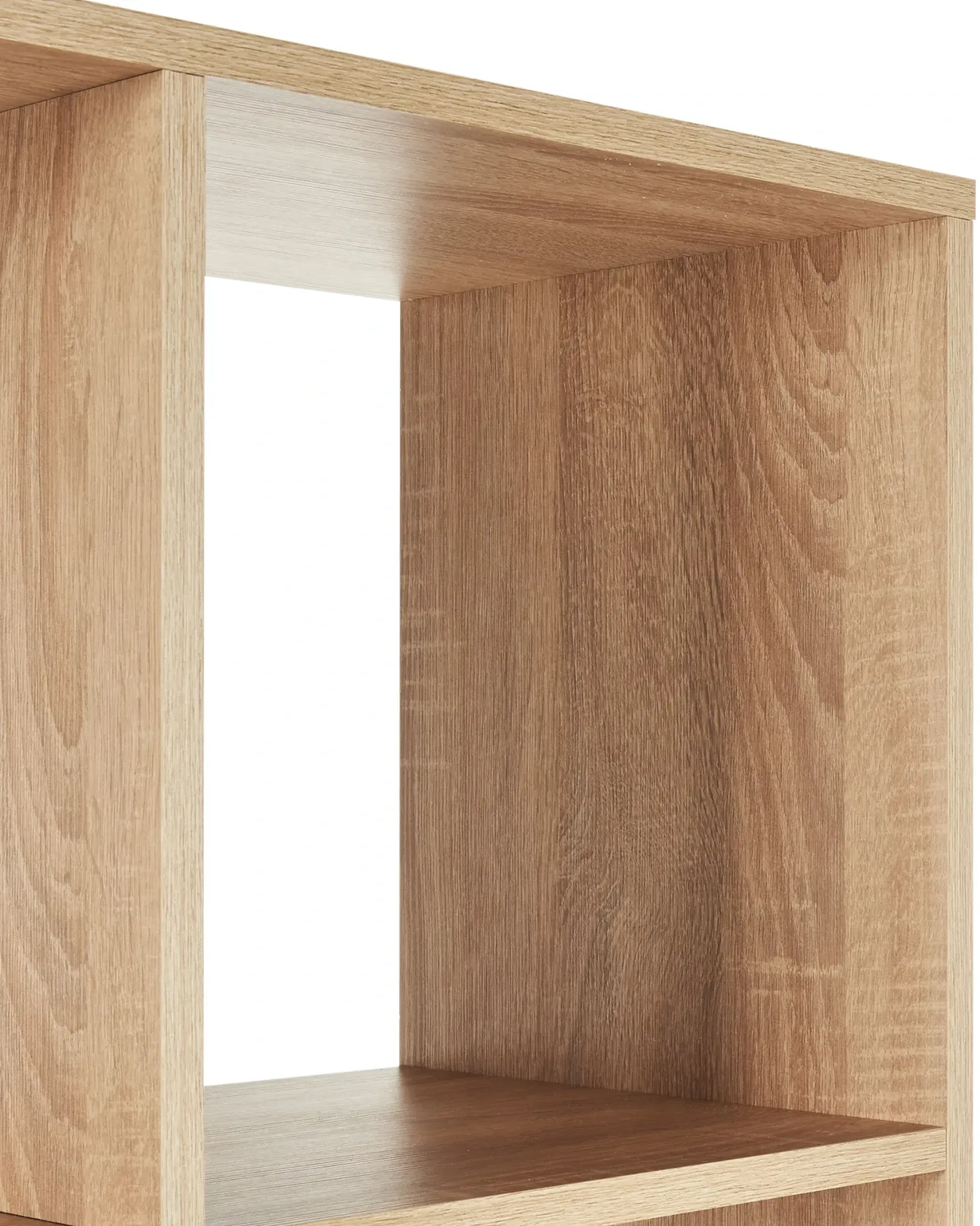 Bogreol WADENA 185 cm Brun/hvid
