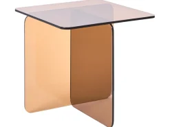 Bord AMISK Hærdet glas Brun