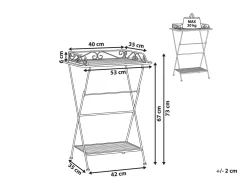 Bord ANCUD Metal Sort