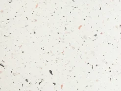 Bord CADINI 33 cm 33 cm Terrazzo effekt Hvid terrazzo