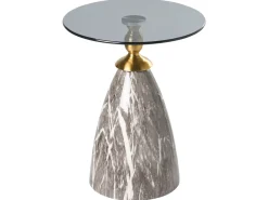 Bord CADY Hærdet glas Sort marmor