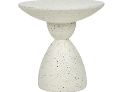 Bord CAFFI 50 cm 50 cm Hvid terrazzo