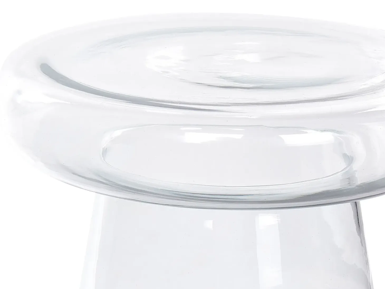 Bord CALDERA Glas Transparent
