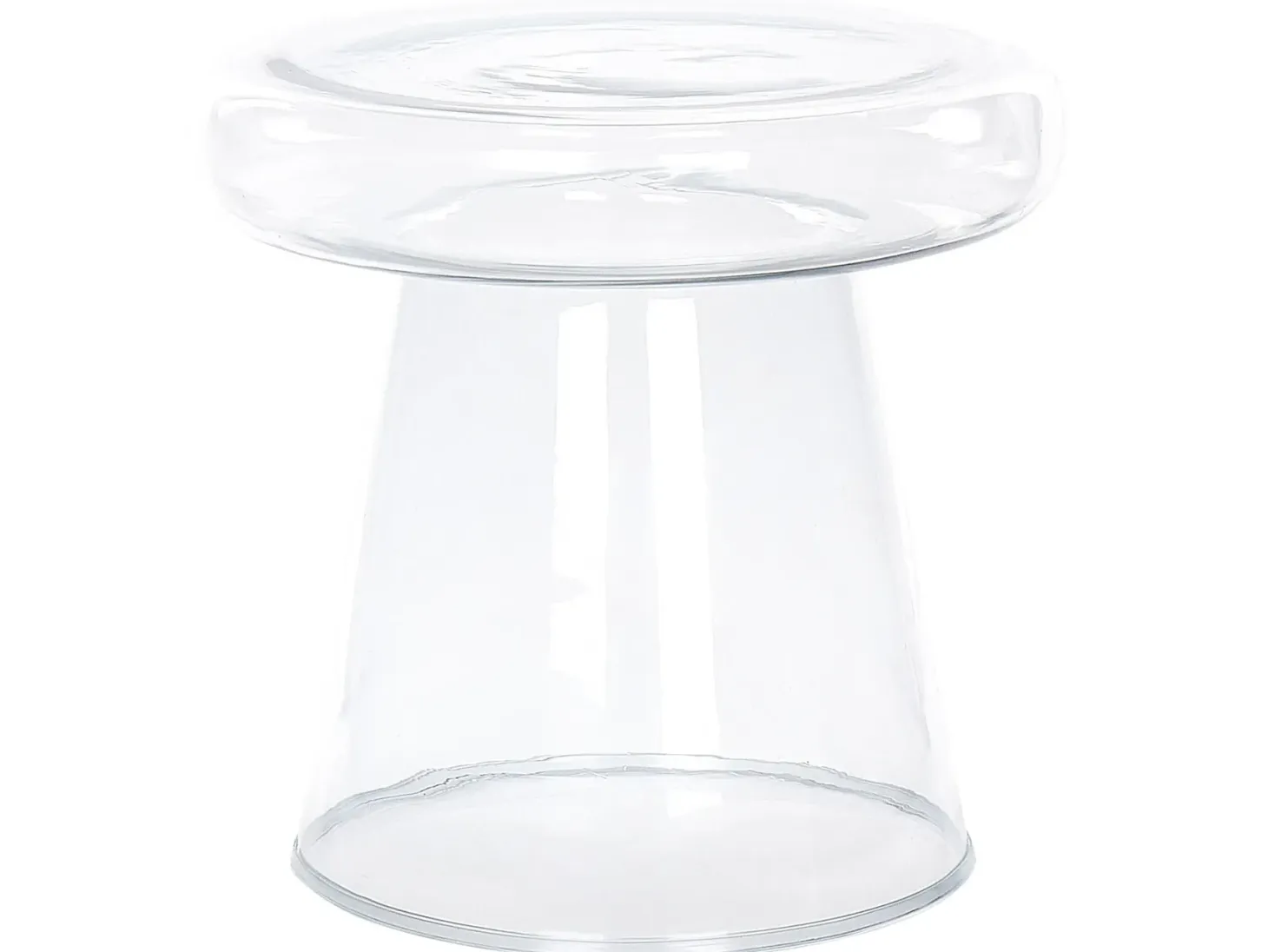 Bord CALDERA Glas Transparent