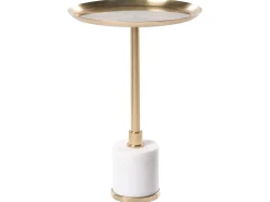 Bord CAMELO Metal Hvid marmor