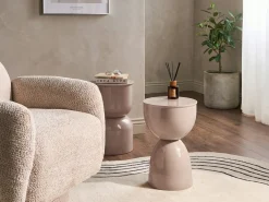 Bord CANYON Metal Lys Beige