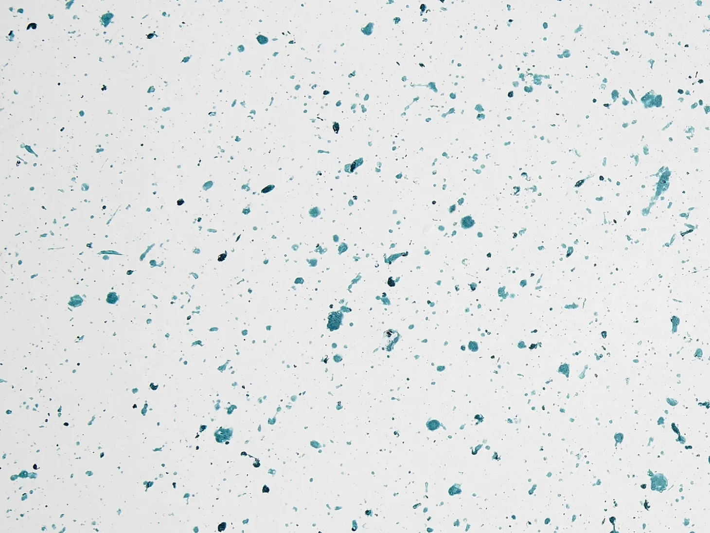 Bord CAORIA 40 cm 40 cm Terrazzo effekt Hvid terrazzo