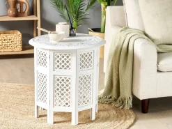 Bord ELARA Mangotræ Hvid
