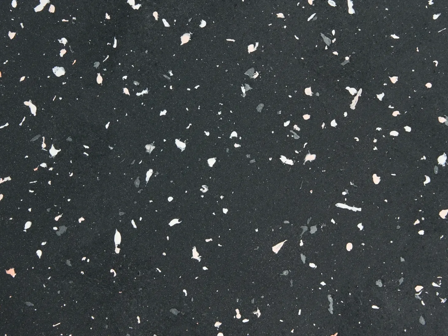 Bord FALIRO 37 cm 37 cm Terrazzo effekt Sort terrazzo