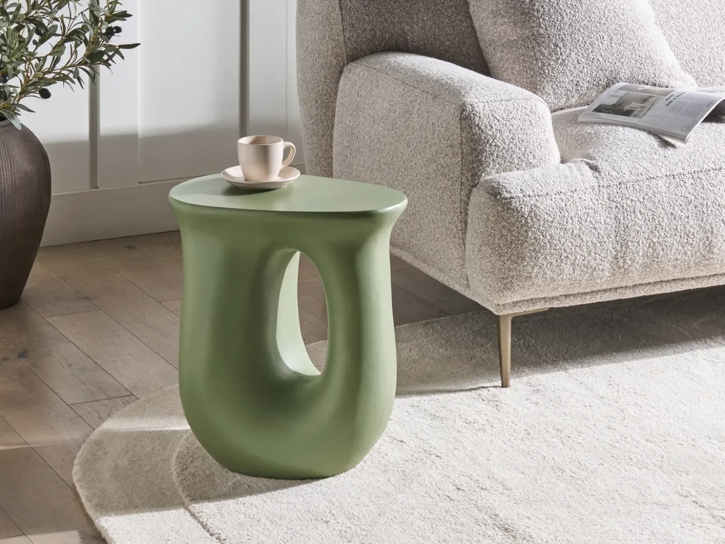 Bord IDRO 42 cm 28 cm Lysegrøn