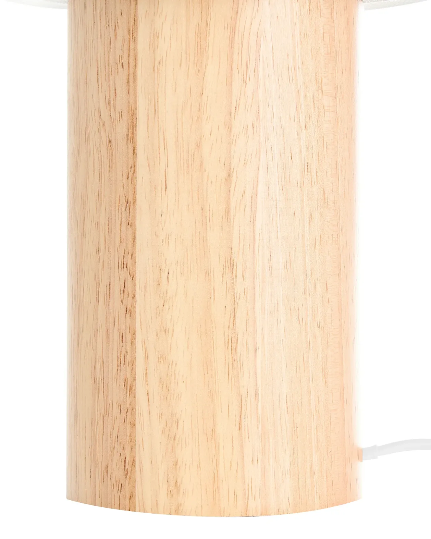 Bordlampe ABENS Træ Lysebrun