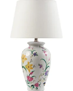 Bordlampe ACROSSO Porcelæn Hvid
