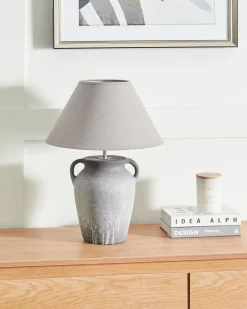 Bordlampe AGEFET Keramik Grå