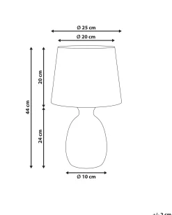 Bordlampe AGUAN Keramik Lys Beige