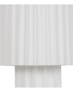 Bordlampe ALFEIOS Hør Hvid