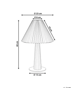 Bordlampe ALIGIDE Træ Naturlig