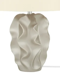 Bordlampe ALLIKA Keramik Guld