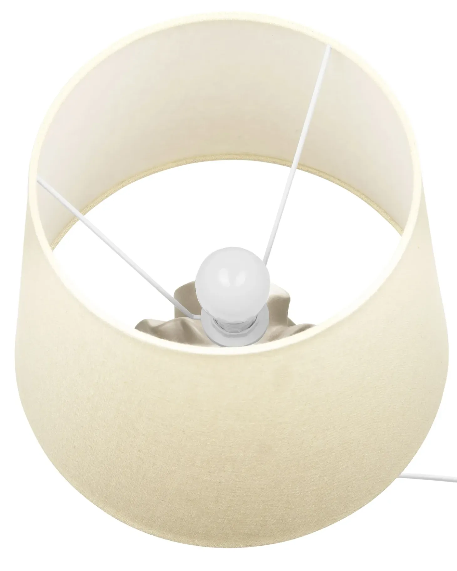Bordlampe ALLIKA Keramik Guld