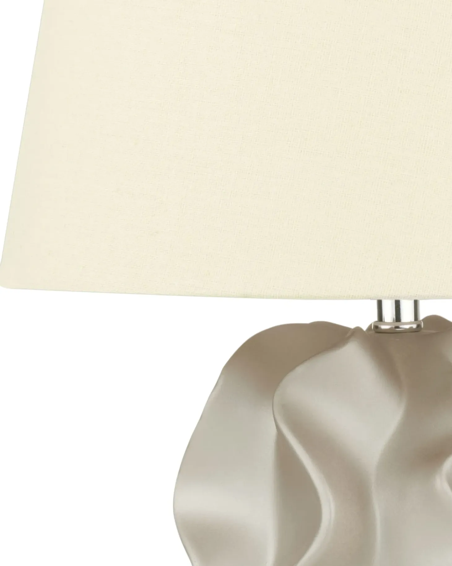 Bordlampe ALLIKA Keramik Guld