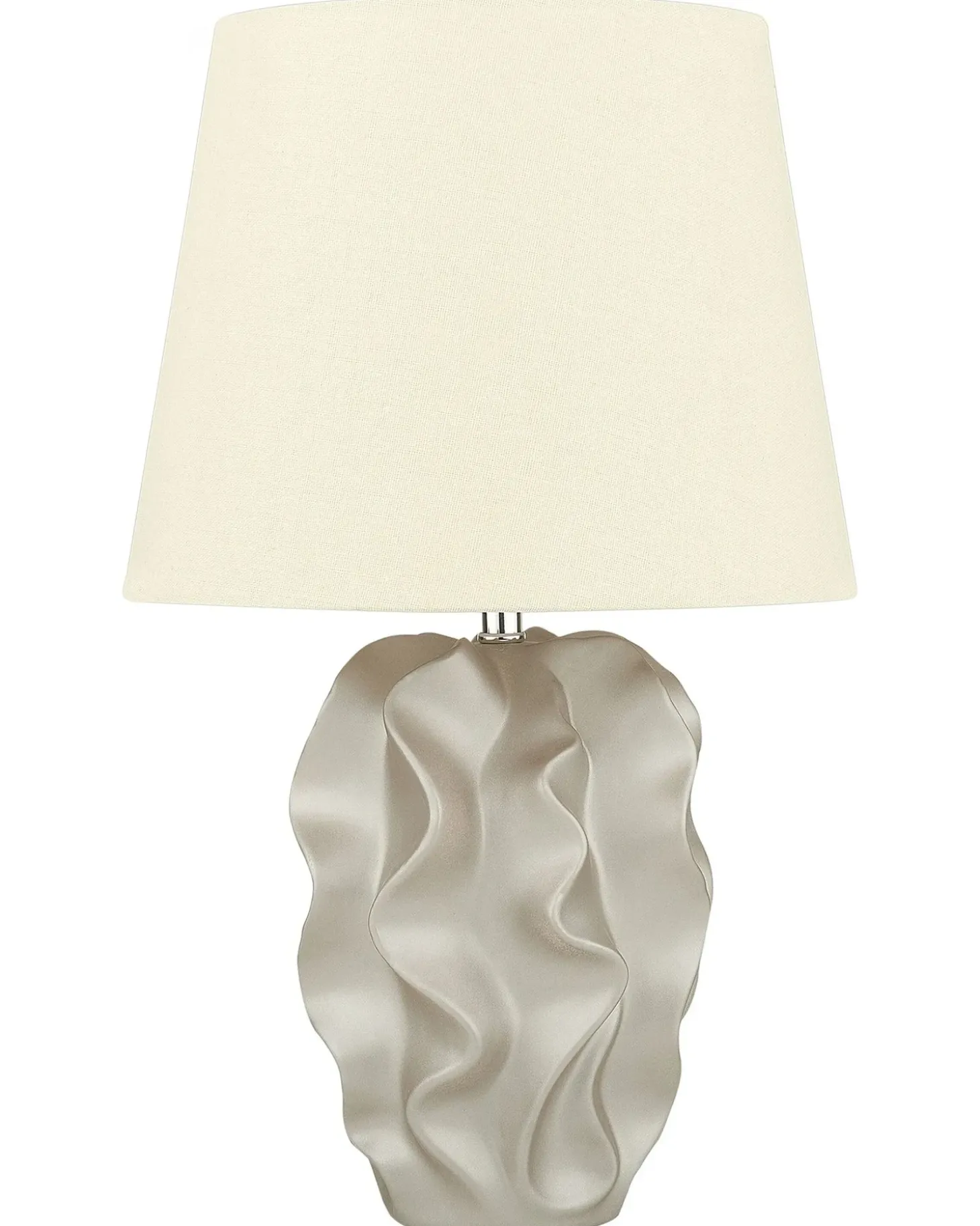 Bordlampe ALLIKA Keramik Guld