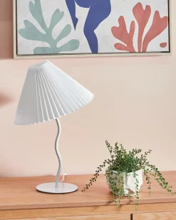 Bordlampe ALWERO Metal Hvid