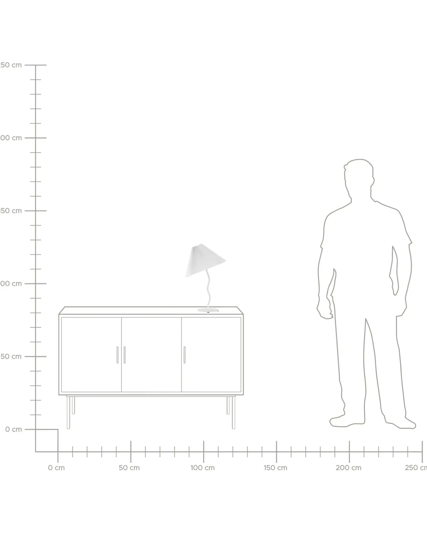 Bordlampe ALWERO Metal Hvid