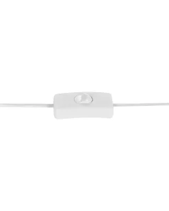 Bordlampe AMBLO Keramik Cremehvid