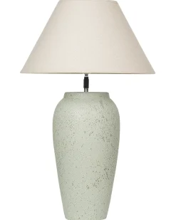 Bordlampe AMBLO Keramik Cremehvid