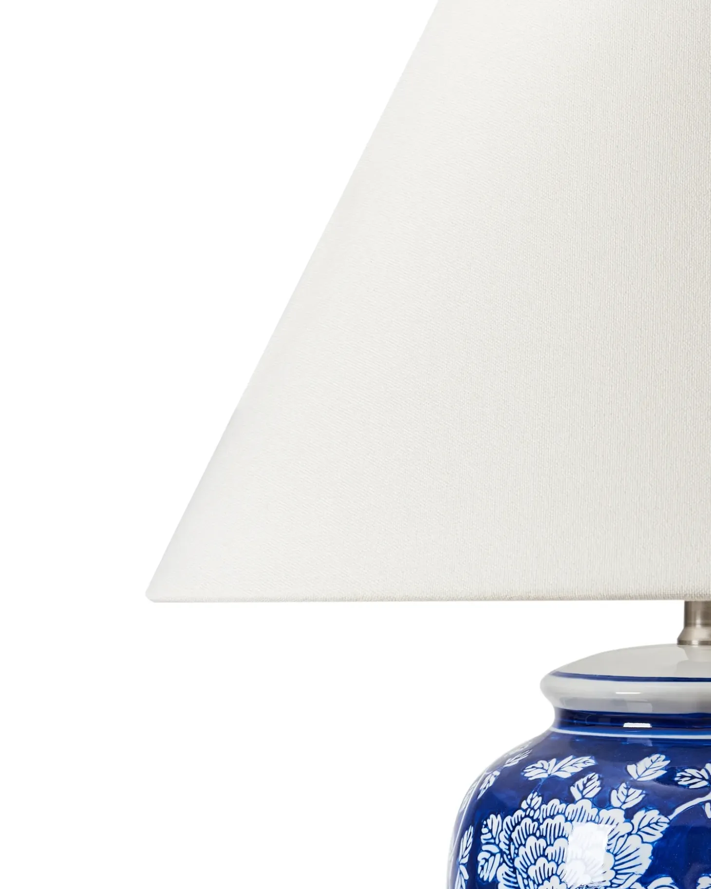 Bordlampe ANGELES Porcelæn Blå