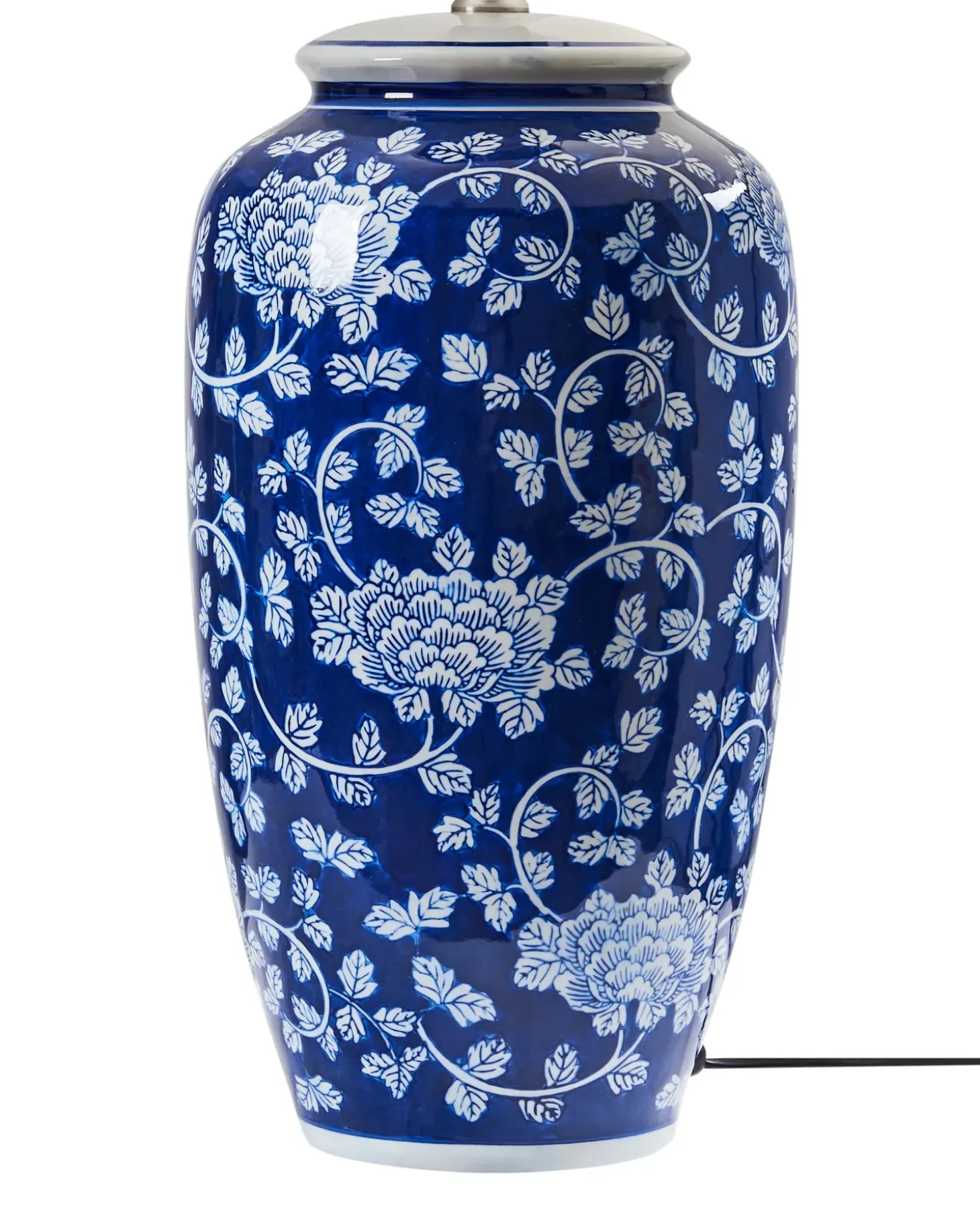 Bordlampe ANGELES Porcelæn Blå