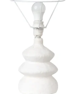 Bordlampe ARAPEY Papmaché Hvid