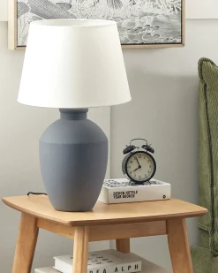 Bordlampe ARCOS Keramik Grå