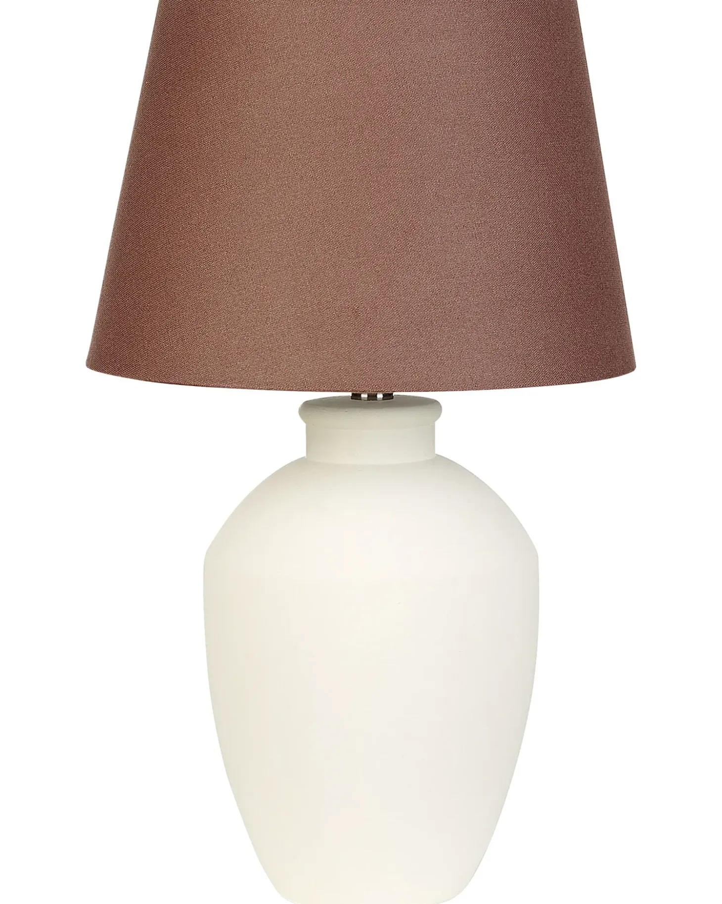 Bordlampe ARCOS Keramik Hvid