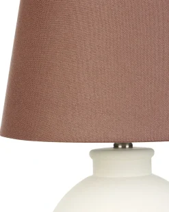 Bordlampe ARCOS Keramik Hvid