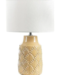 Bordlampe BALAO Keramik Gul